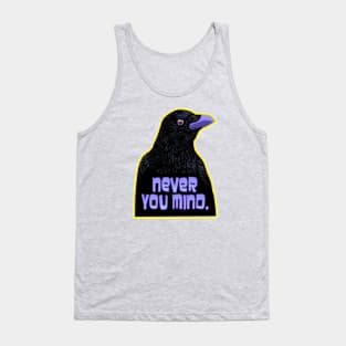 NEVER YOU MIND Raven Tank Top